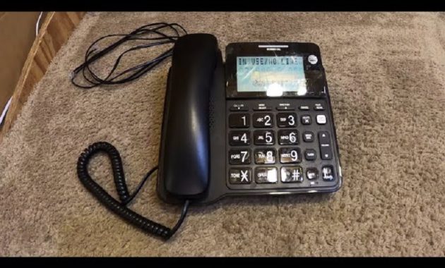 AT&T CL2940 Corded Phone with Speakerphone Long Lasting Performance